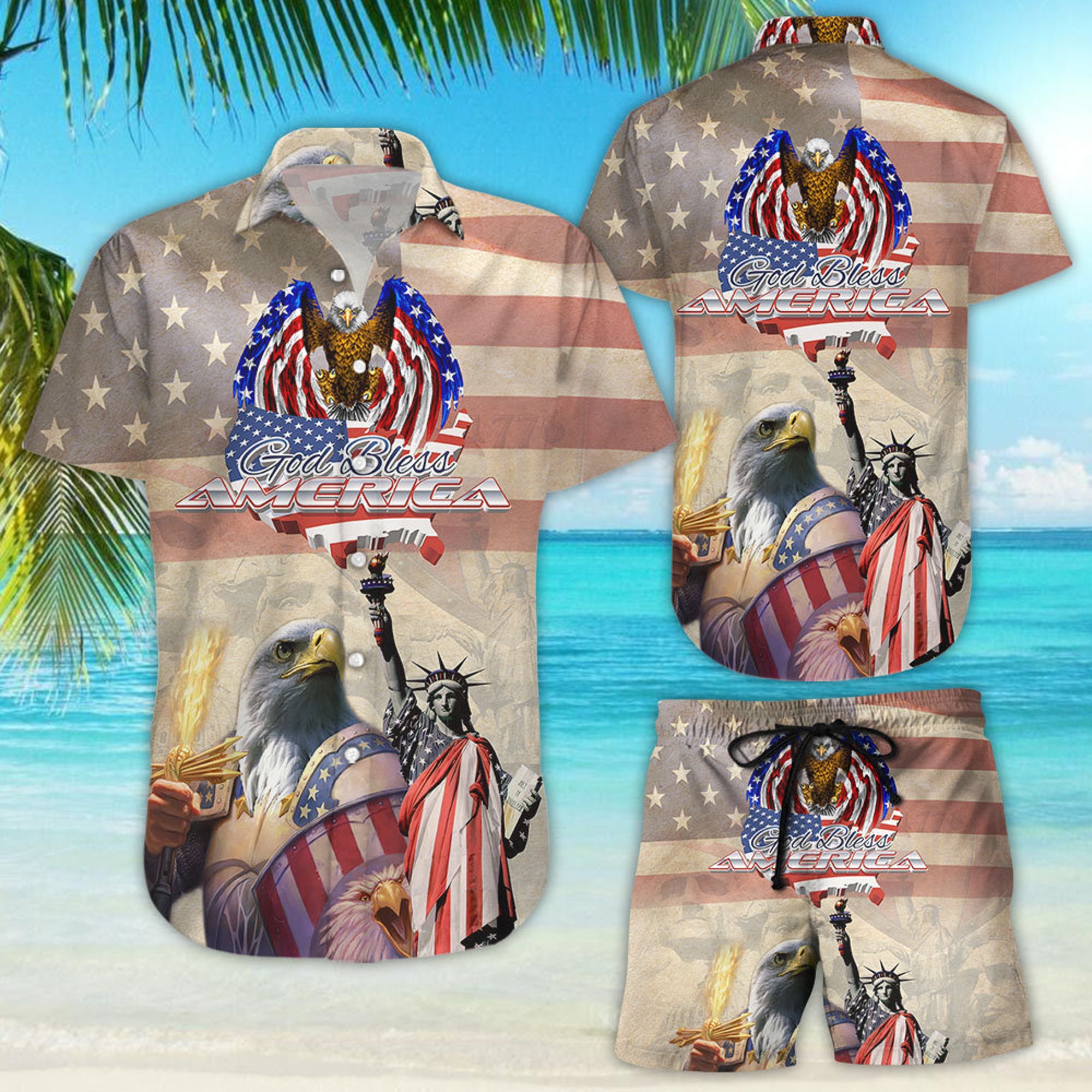 Discover American Hawaiian Shirt
