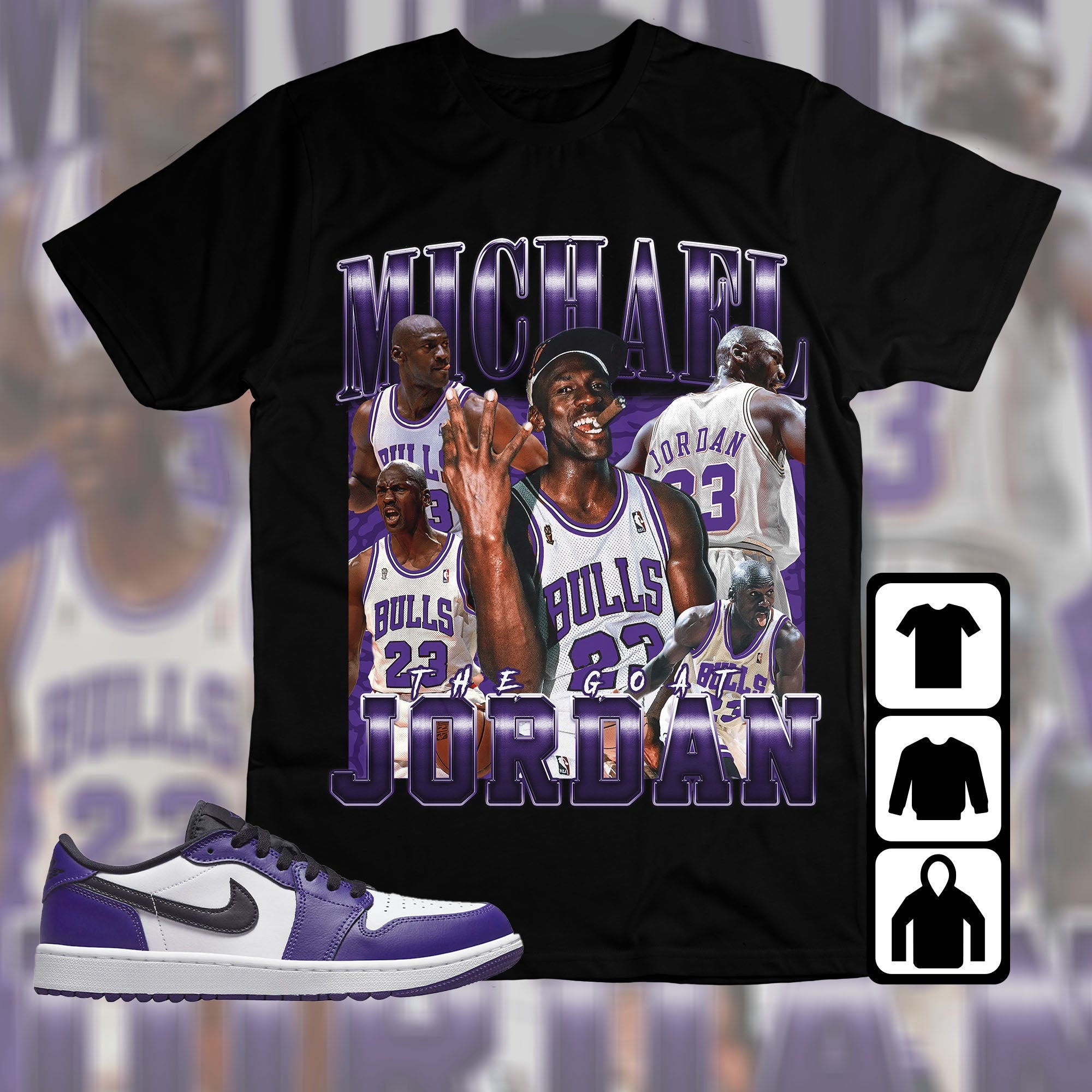 Jordan 1 Court Purple, Did You Get Em Unisex Shirts