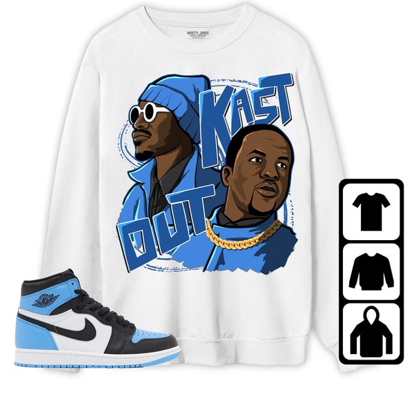 university blue jordan 1 shirt