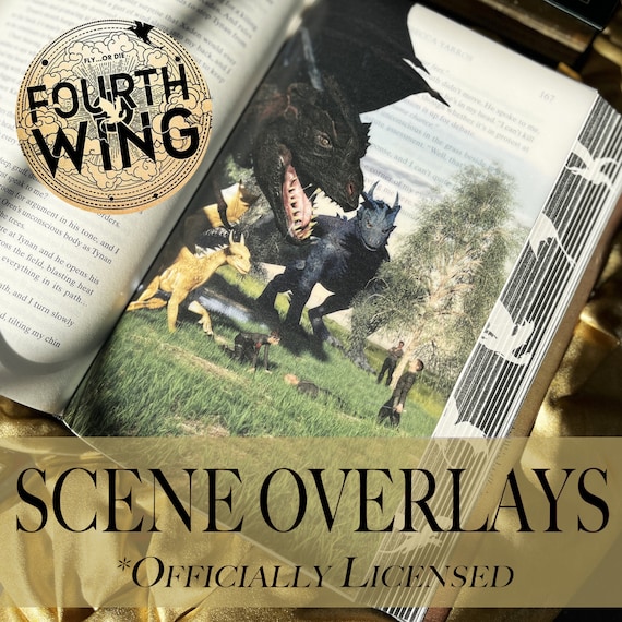 Fourth Wing Overlays Set - Etsy