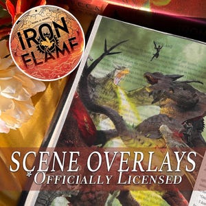 Iron Flame Overlays Set