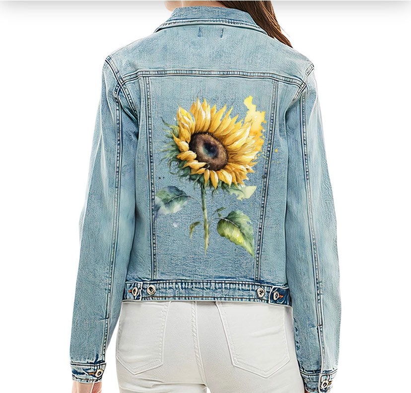 Sunflower Jacket - Etsy
