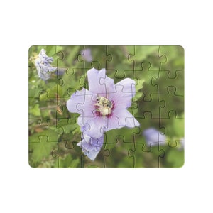 Flower Bumble Bee Pollen Jigsaw Puzzle - 30pc, 100pc, 110pc, 250pc, 252pc, 500pc