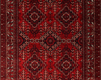 Afghan Rug, Farmhouse Rug, Washable Rug, Vintage Rug, Washable rug, Antique Rug, Bohemian Rug, Living Room Rug, Oushak Rug, Farmhouse Décor,