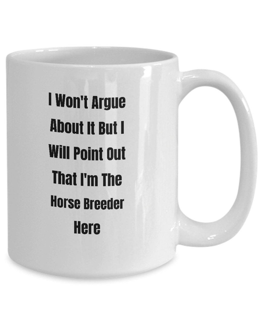 Horse Breeder Mug Horse Breeder Horse Breeder Gift Horse Etsy