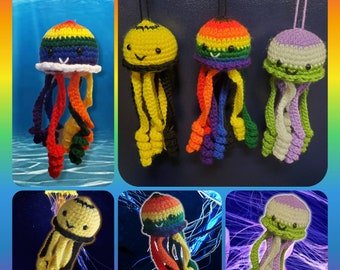LGBTQ+ Pride Jellyfish / Customizable / Made to Order