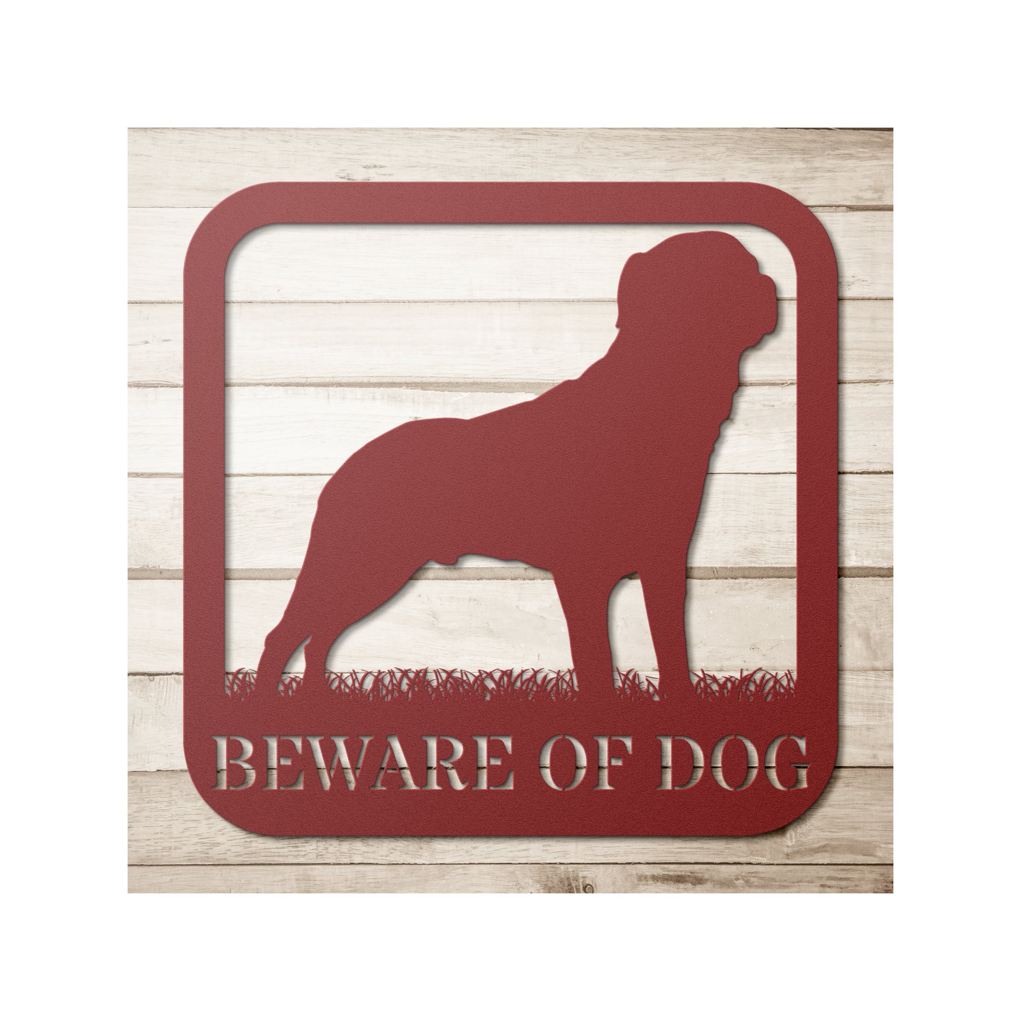 Rottweiler Metal Art, Beware of Dog, Rottweiler Wall Art, Rottweiler ...