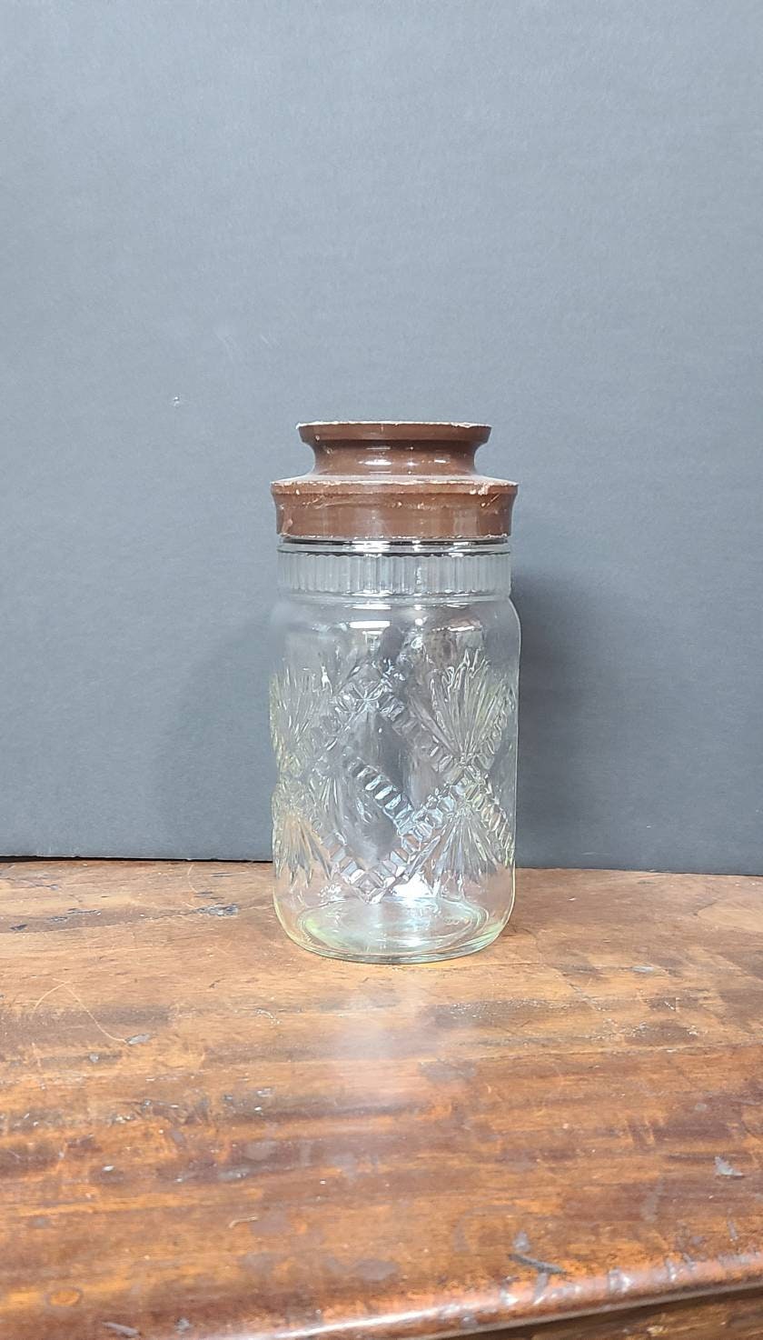 old folgers coffee jars