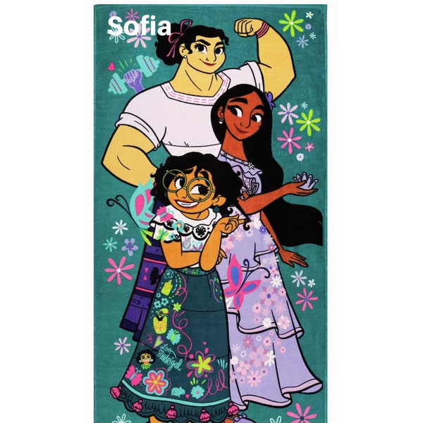 Encanto Personalized Beach Towel Etsy