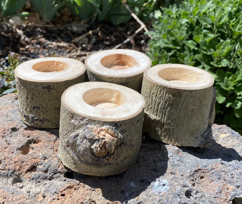 Mini Aspen Candle Holders, Aspen Tree Art, Aspen Wedding Etsy
