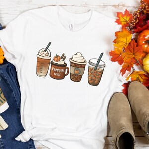 Fall Coffee Sweatshirt, Pumpkin Coffee Latte Shirt, Coffee Lover, Fall Gifts, Pumpkin Spice, Gifts For Her, Fall Vibe, Woman Sweatshirt