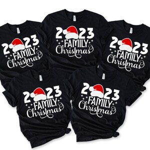 2023 Family Christmas Shirt, Family Christmas Shirts, Christmas Sweatshirt, 2023 Trendy Christmas Family Matching T-Shirts, Christmas Gift