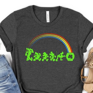 Saint Patrick&#39;s Rainbow Shirt, St Patrick&#39;s Skeletton Shirt, Lucky T-Shirt, St Patrick&#39;s Day Shirt, Shamrock Shirt, St Patty Day Shirt