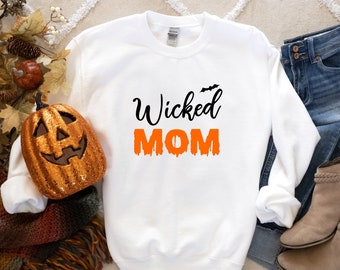 Wicked Custom Halloween Sweatshirt, Halloween Sweatshirt, Boo Shirt, Halloween Shirts, Spooky Season, Autumn Sweatshirt, Fall Gifts