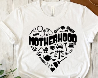 Chemise de maternité, chemise de maternité drôle, cadeau pour maman, chemise de maman, chemise de maman, cadeau de fête des mères, chemise de vie de maman, cadeau de fête des mères pour maman