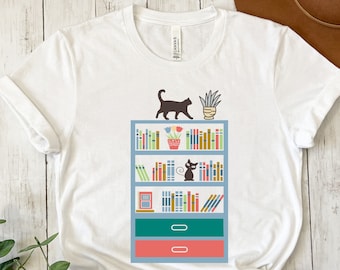 Book Library Shirt, Reading Shirt, Book Lover Gift, Librarian, Book Lover Gift, Read More Books Shirt, Librarian Gift, Library Shirt