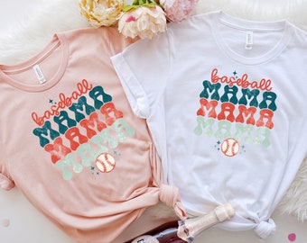 Baseball Mom Shirt, Mother's Day Gift Shirt, Baseball Lover Shirt, Mom Shirt, Mama Shirt, Baseball Shirt, Cute Mom Shirt, Baseball Mom