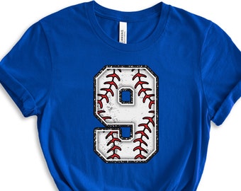 Custom Baseball Number and Name Shirt, Personalized Baseball Mom Shirt, Baseballer Shirt, Baseball Shirt for Fan, Baseball Player Shirt