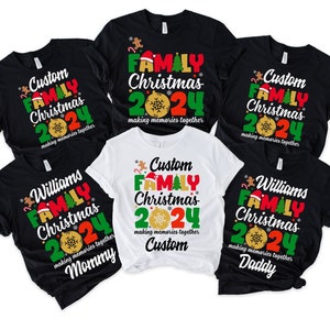 Personalized Christmas Family Matching Shirt, Christmas Shirts, Christmas Crew Shirt, Funny Christmas Shirt, Christmas Shirt for Family