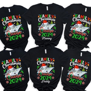 Family Christmas Cruise 2024 Shirt, Custom Family Christmas Cruise Shirt, Christmas Cruise Shirt, Christmas Family Shirts, Christmas Cruise