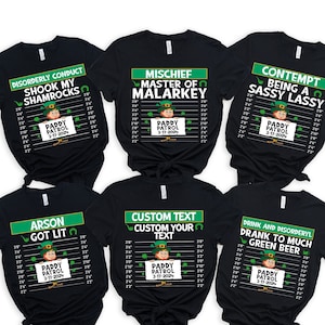 Custom Matching St Patrick&#39;s Day Shirt, Funny St Patrick&#39;s Day Shirt, St Patrick&#39;s Day Shirt, Irish Drinking Shirt, St Paddys Day Shirt