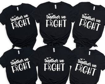 Together We Fight Shirt, Lung Cancer Awareness Shirt, Pancreatic Cancer Support Shirt, Lung Cancer T-Shirt, Lung Cancer Survivor Shirt