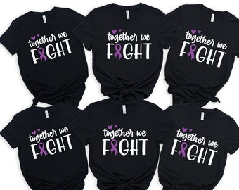 Together We Fight Shirt, Pancreatic Cancer Awareness Shirt, Pancreatic Cancer Support Shirt, Pancreatic Cancer Shirt, Pancreatic Cancer