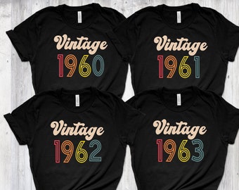 60th Birthday Shirt, 60th Vintage Birthday Shirt, 60th Birthday Party, 60th Birthday Shirt Men, 60th Birthday, 60th Birthday Gift