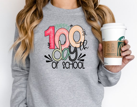 Happy 100th Day Of School Shirt Gift For Teacher Students Happy 100th Day Of School Shirt Gift For Teacher Students