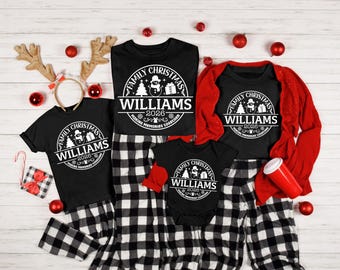 Custom Family Christmas 2026 Shirt, Making Memories Together, Matching Family Christmas Tees