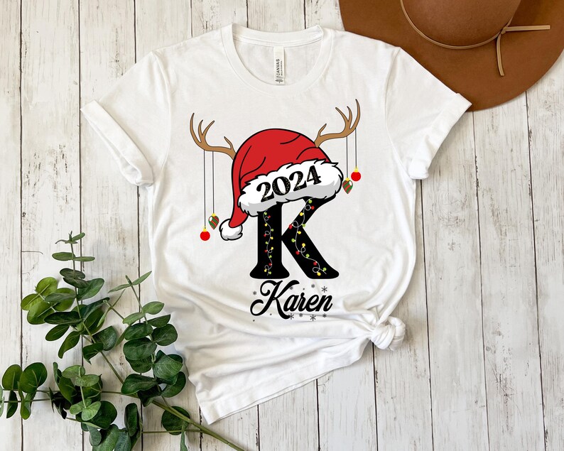 Custom Christmas Family Name 2024 Shirt, Christmas 2024 Shirt