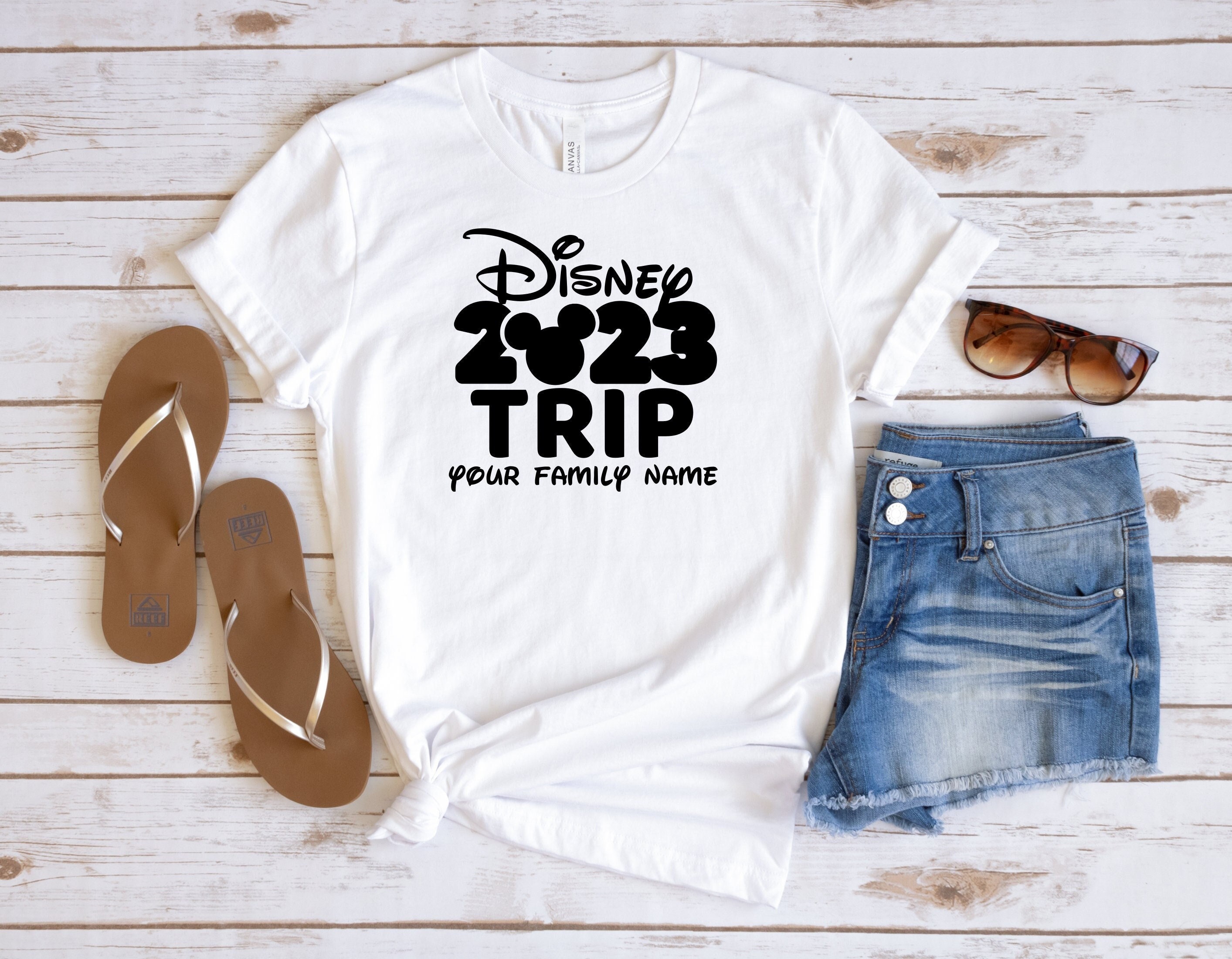 Discover Disney 2023 Trip Shirt, Custom Disney 2023 Family Trip Shirt, Family Trip 2023 Shirt
