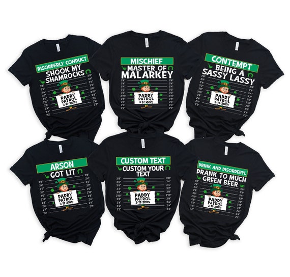 St. Patrick's Day Notorious Partier Irish Drinker 12 T-Shirt St. Patrick's Day Notorious Partier Irish Drinker 12 T-Shirt