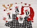 Custom Christmas Family Name 2025 Shirt, Christmas 2025 Shirt, Christmas Family Pajamas, Christmas Shirts, Personalized Christmas Shirt