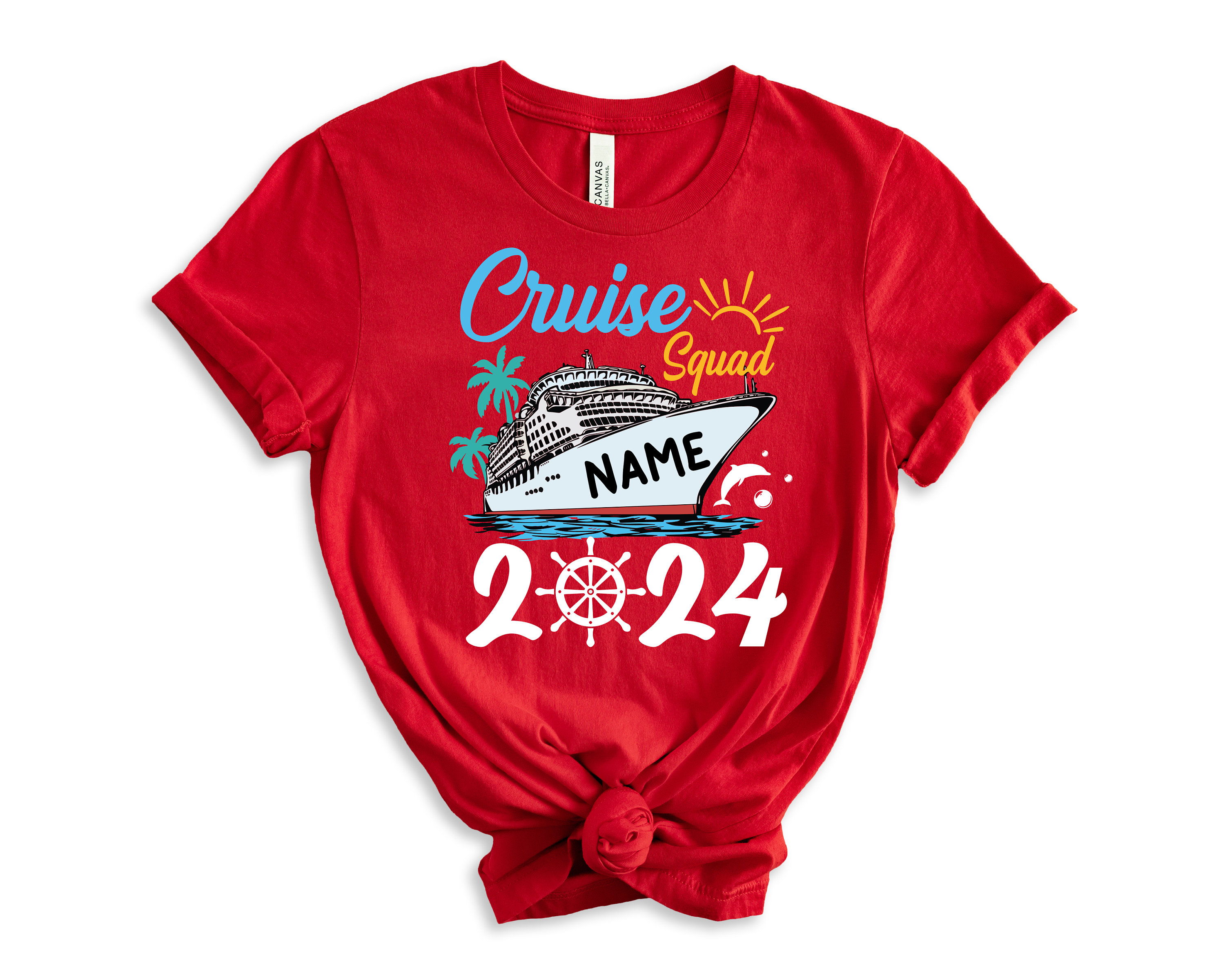 Custom Cruise Squad 2024 Shirt, Cruise Squad Shirt, Custom Cruise Squad Group Shirt for 2024 Season