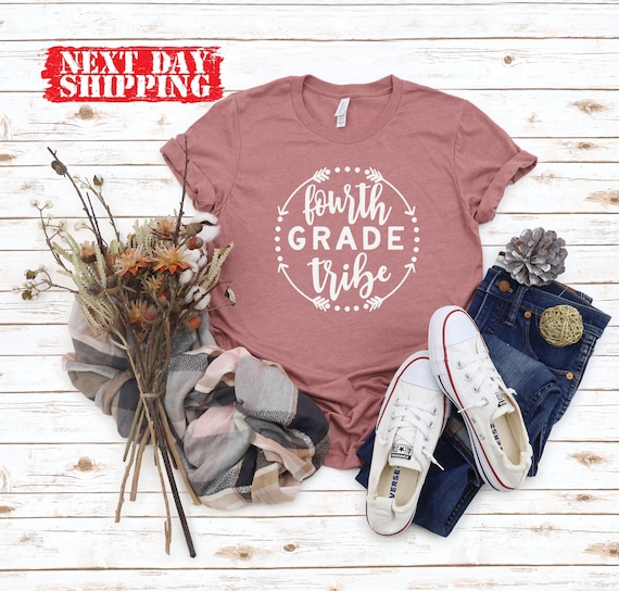 Fourth Grade Tribe 4th Teacher Back To School T-Shirt Fourth Grade Tribe 4th Teacher Back To School T-Shirt