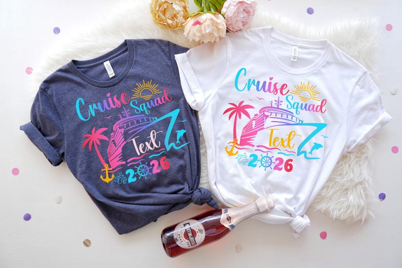 Custom Cruise Squad 2026 Shirts, Birthday Cruise T-shirts, Cruise Shirt ...