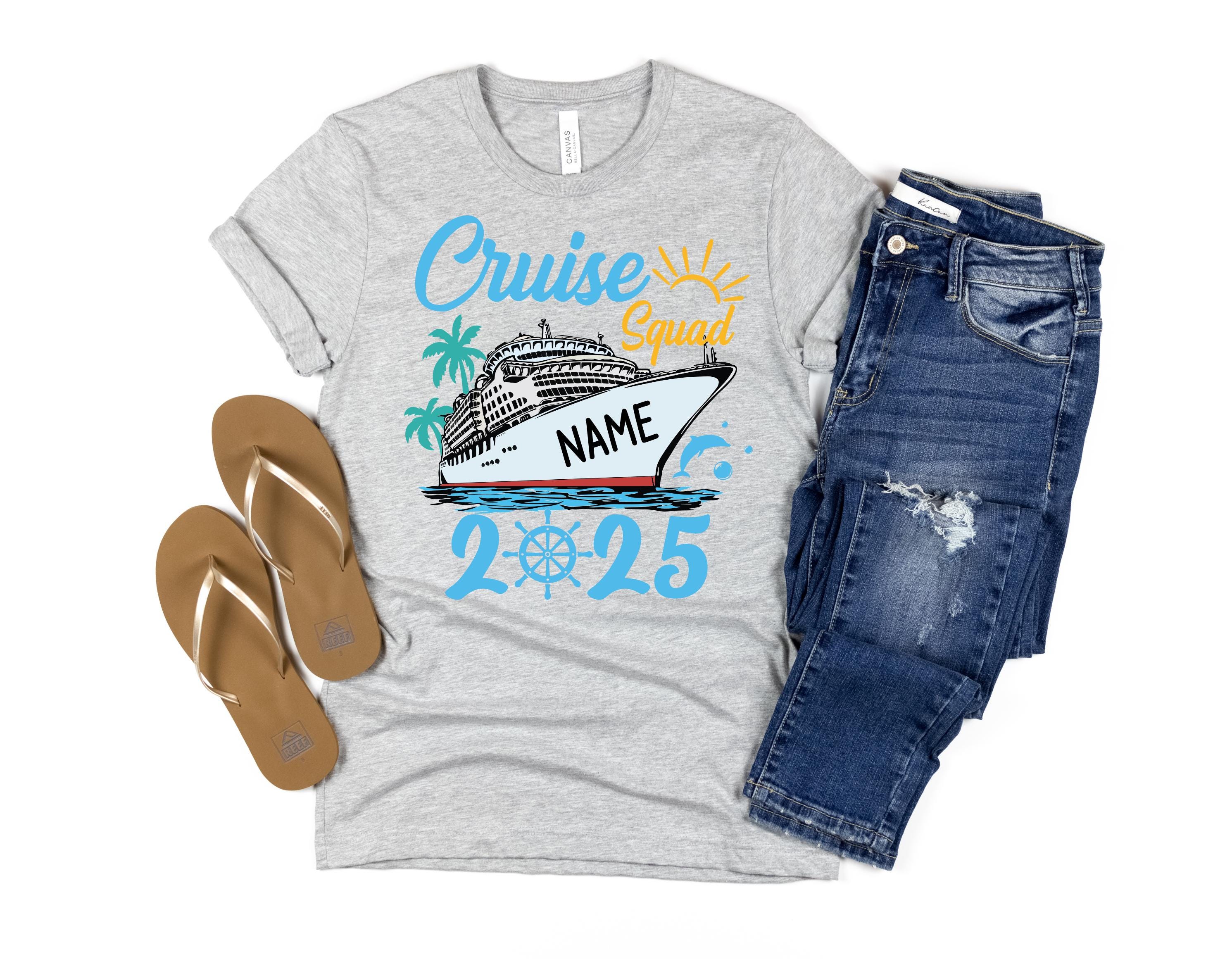 Custom Cruise Squad 2025 Shirt, Cruise Squad Shirt, Custom Cruise Squad Group Shirt for 2025 Season, Custom Family Cruise Shirts, Cruise