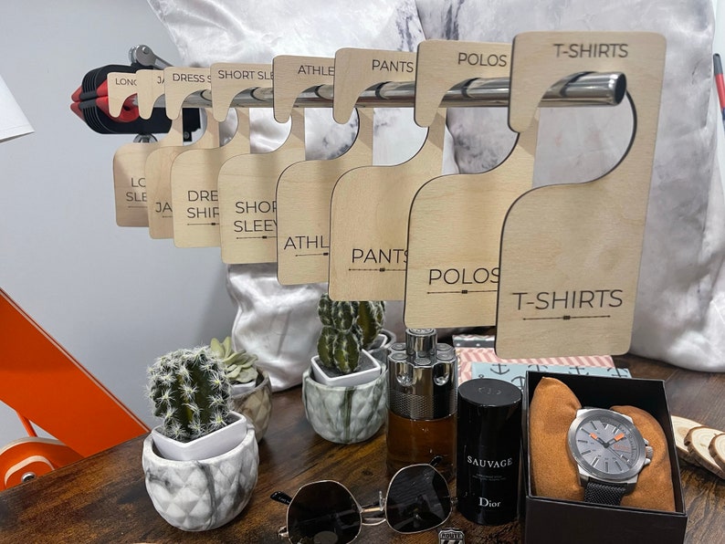 Wooden Closet Dividers for Adults Wardrobe Separators Etsy