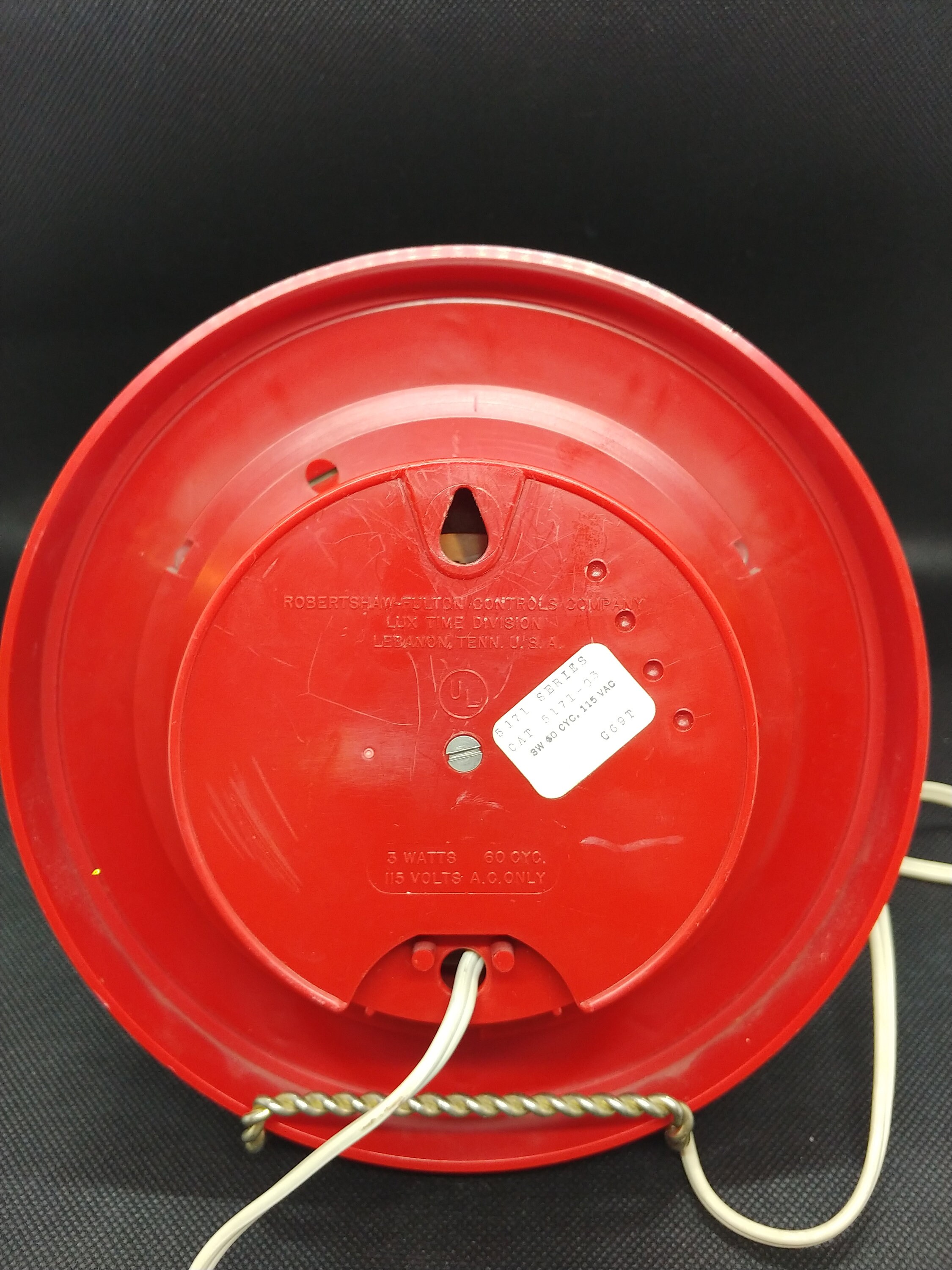 Vintage Lux Kitchen Wall Clock Made in USA Etsy