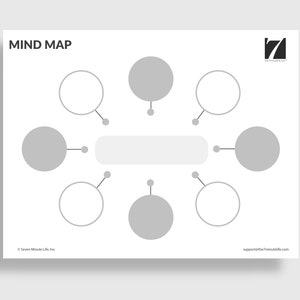 Project Planner, Mind Map Template, Project Management Template ...