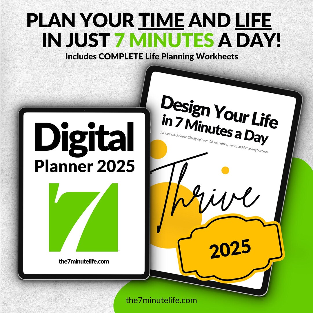 2025 Digital Planner for iPad & Goodnotes | Daily, Weekly, Monthly ...
