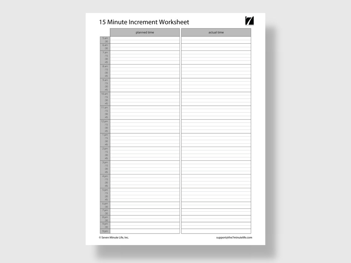 Time Management Workbook Planning Tools & Time Management Etsy