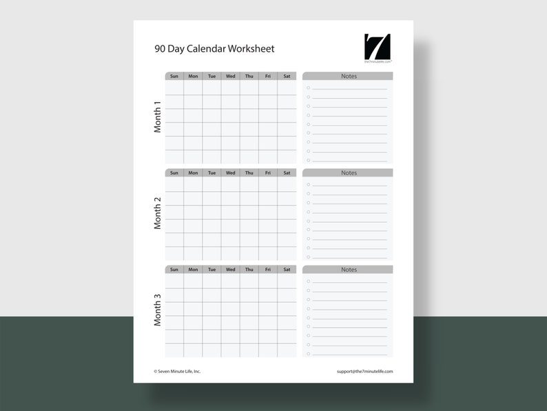 Monthly Planner Printable 90 - Il 794xN.4067325855 Gq5c