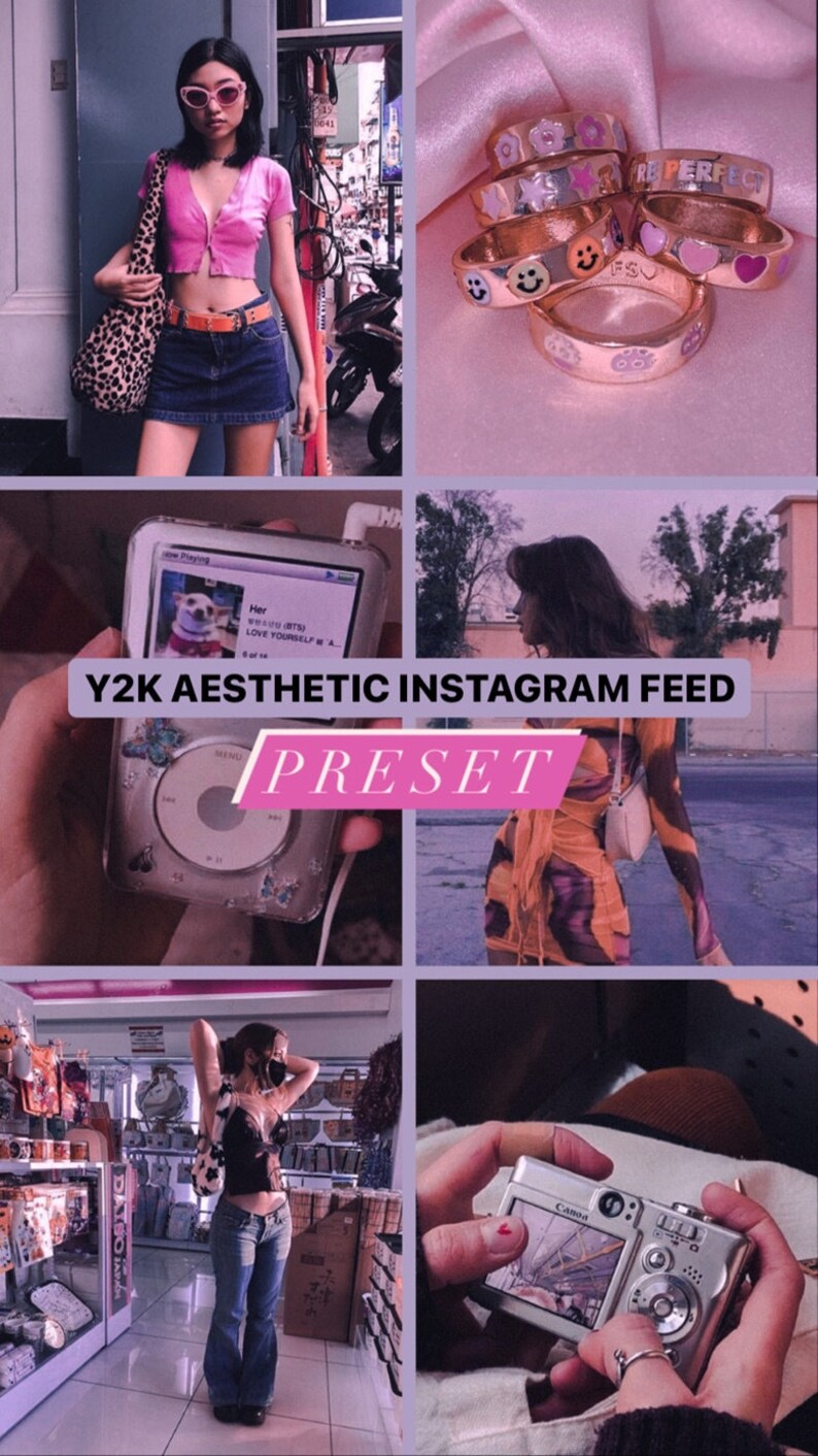 Y2K AESTHETIC VIBES PRESET Etsy