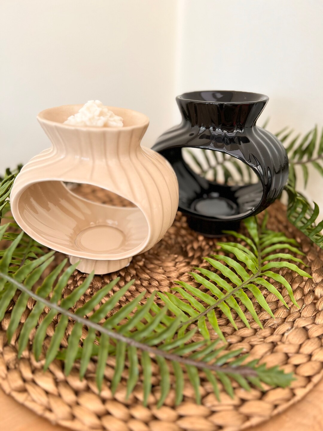 Wax Melt Burner Tealight Wax Burner Oil Burner Ceramic Oil Etsy UK