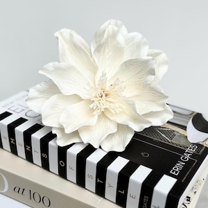 Diffuser flower, 15 cm Grandiflora Lily diffuser flower, natural sola wood flower for reed diffusers. Floral displays, Bridal flowers.