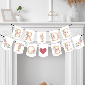 Estandarte de despedida de soltera / Estandarte de compromiso / Ducha de boda / Estandarte personalizado / Estandartes y letreros / Brunch nupcial / Novia para ser / Descarga digital