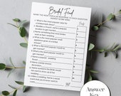 Bridal Shower Feud Game: Family Feud Inspired (Instant Download)