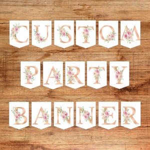 Banner para despedida de soltera / Banner de compromiso / Despedida de soltera / Banner personalizado / Banners y letreros / Brunch nupcial / Futura novia / Descarga digital
